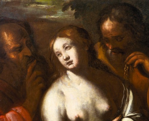 17th century - Susanna and the two elders - 17th-century Lombard School
